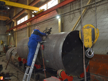 Процесс наладки робота