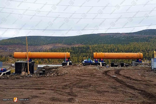 Печь обжига сульфидных руд с труднообогатимым золотом