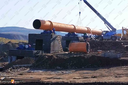 Печь обжига сульфидных руд с труднообогатимым золотом