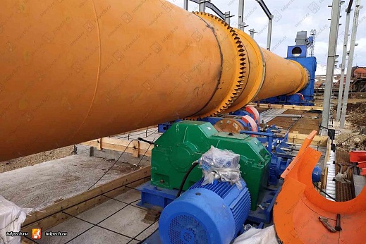 Печь обжига сульфидных руд с труднообогатимым золотом