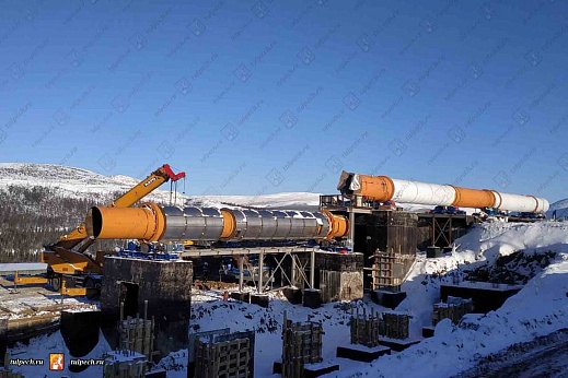 Печь обжига сульфидных руд с труднообогатимым золотом