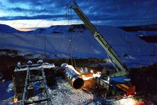 Печь обжига сульфидных руд с труднообогатимым золотом