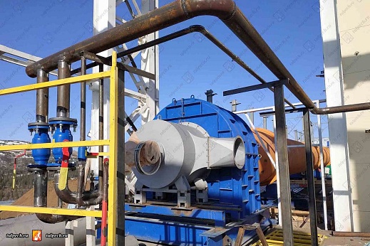 Печь обжига сульфидных руд с труднообогатимым золотом