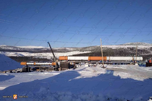 Печь обжига сульфидных руд с труднообогатимым золотом