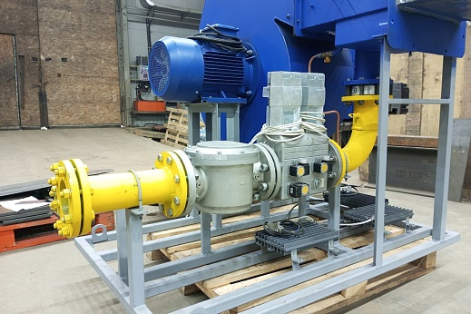 Промышленная блочная горелка КГ-1200