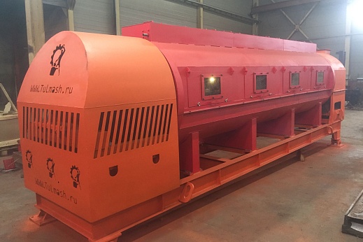 Вращающийся холодильник водяного охлаждения ХБК-1200/5000 В