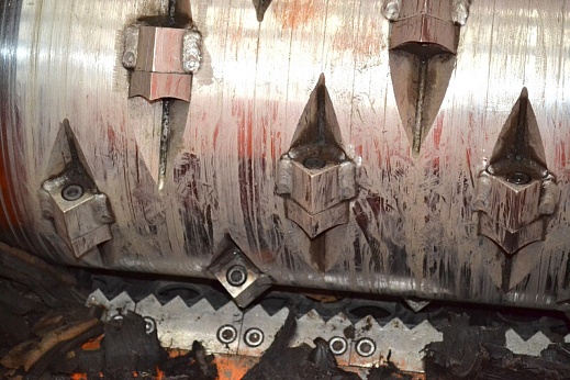 Шредер одновальный ШР-430-850