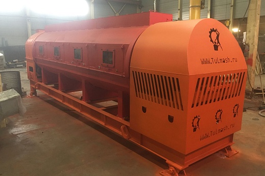 Вращающийся холодильник водяного охлаждения ХБК-1200/5000 В