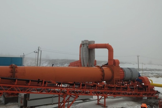 Двухконтурный сушильный барабан ПСП2К-1600/10000