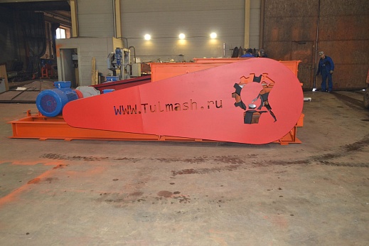 Дробилка валковая с гладкими валками ДВГ-2-800