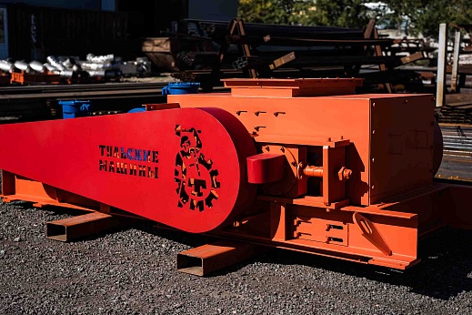 Дробилка валковая с рифлеными валками ДВР-2Л