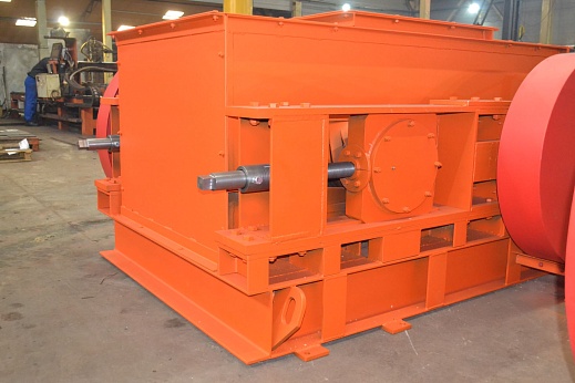 Дробилка валковая с гладкими валками ДВГ-2-800