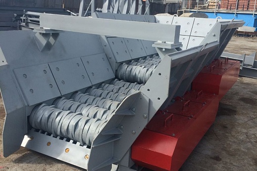 Грохот-питатель валковый ГПВ-1000-37