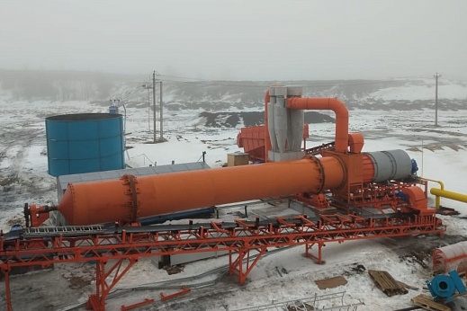 Двухконтурный сушильный барабан ПСП2К-1600/10000