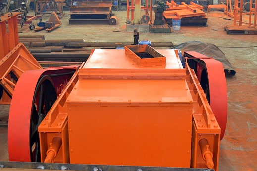 Дробилка валковая с гладкими валками ДВГ-2-800