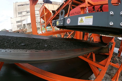 Линия дробления и сортировки угля