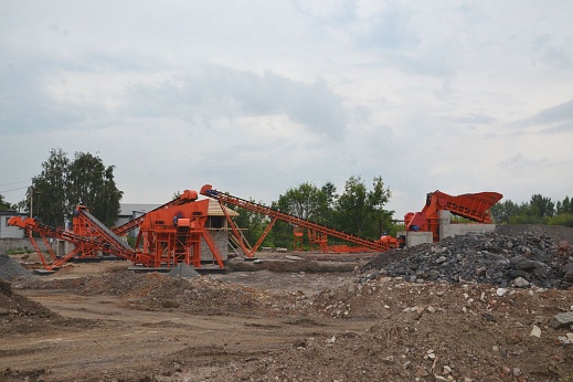 Дробильно-сортировочный комплекс ДСУ-60