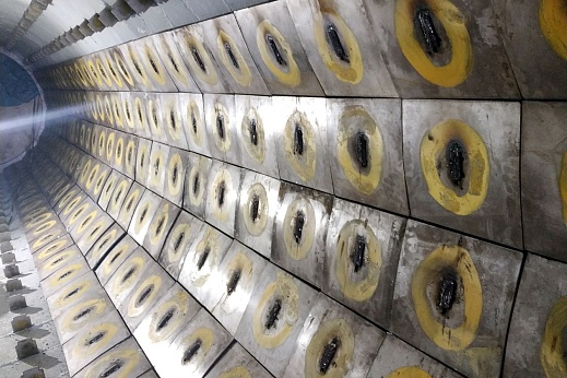 Печь обжига золотосодержащих руд