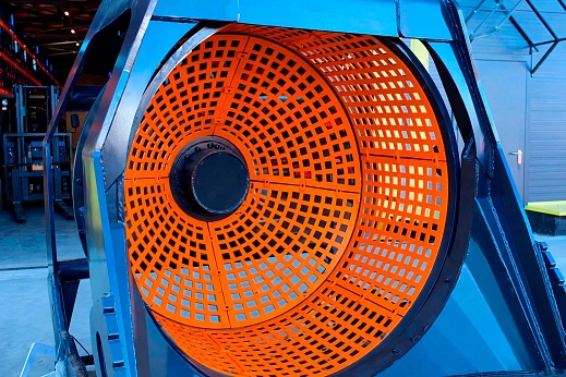 Роторный просеивающий ковш КПР-01