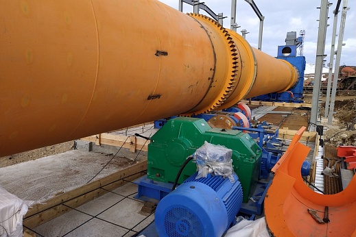 Печь обжига золотосодержащих руд