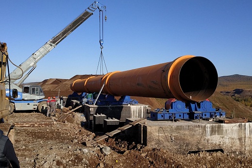 Печь обжига золотосодержащих руд