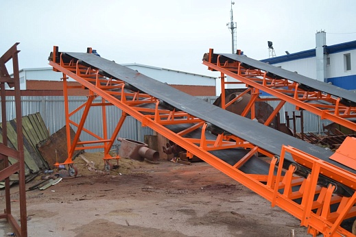 Прямой ленточный конвейер легкой серии