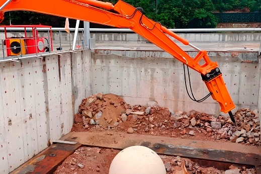 Бутобой стационарный БС-125-360