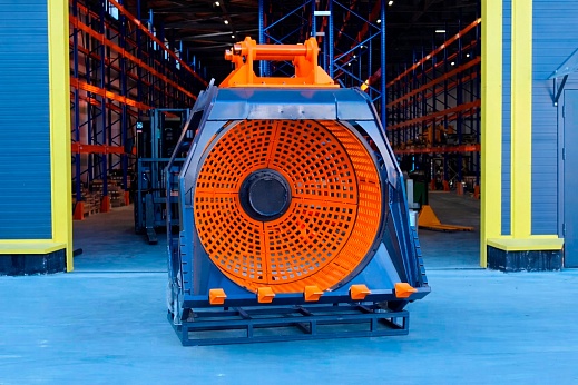 Роторный просеивающий ковш КПР-01