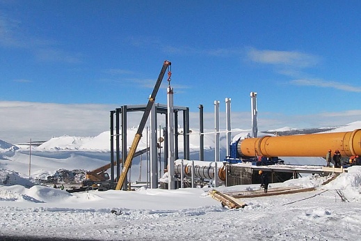 Печь обжига золотосодержащих руд