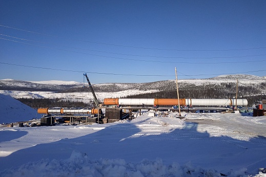 Печь обжига золотосодержащих руд