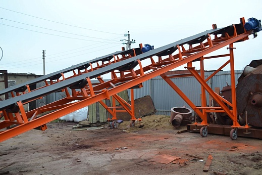 Прямой ленточный конвейер легкой серии