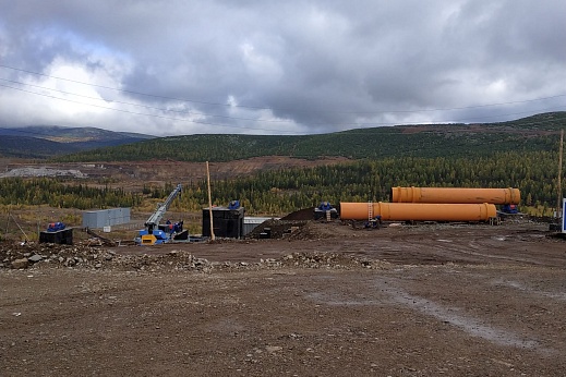 Печь обжига золотосодержащих руд