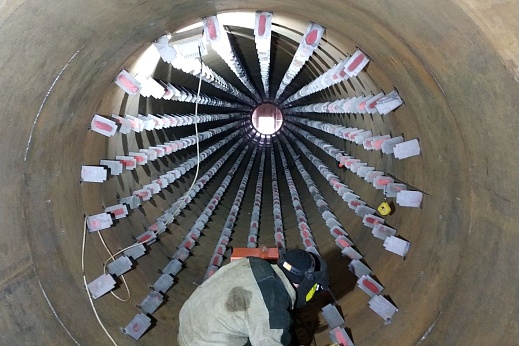 Печь обжига золотосодержащих руд