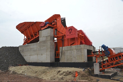 Дробильно-сортировочный комплекс ДСУ-60