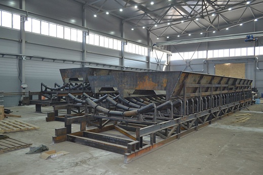 Прямой ленточный конвейер легкой серии