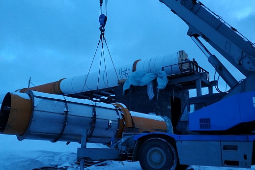 Печь обжига золотосодержащих руд