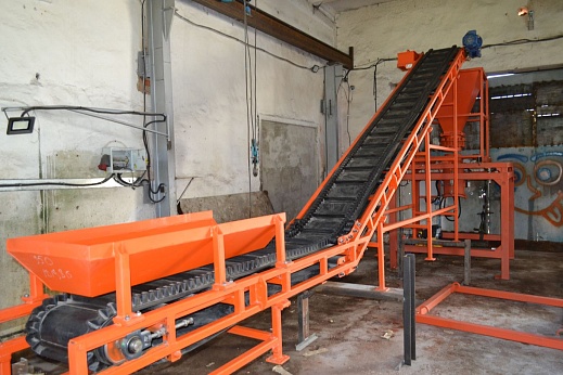 L-образный ленточный конвейер