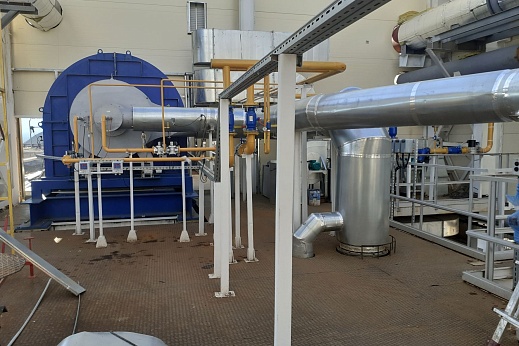 Печь обжига золотосодержащих руд