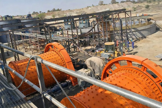 Шаровая мельница МШЦ 5030х6400