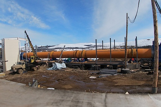 Печь обжига золотосодержащих руд