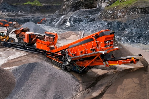 Мобильный грохот на гусеничном ходу ГМГ-15-3