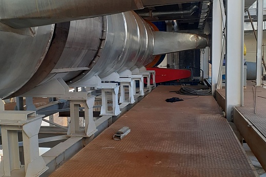 Печь обжига золотосодержащих руд