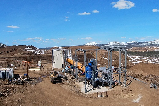 Печь обжига золотосодержащих руд