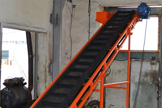 L-образный ленточный конвейер