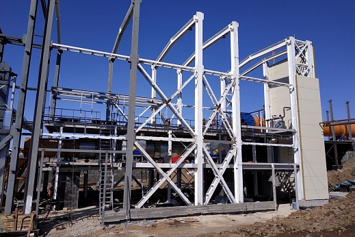 Печь обжига золотосодержащих руд