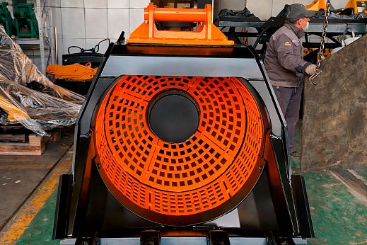 Роторный просеивающий ковш КПР-01