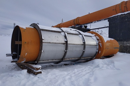 Печь обжига золотосодержащих руд