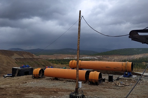 Печь обжига золотосодержащих руд