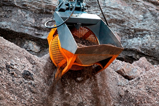 Роторный просеивающий ковш КПР-01