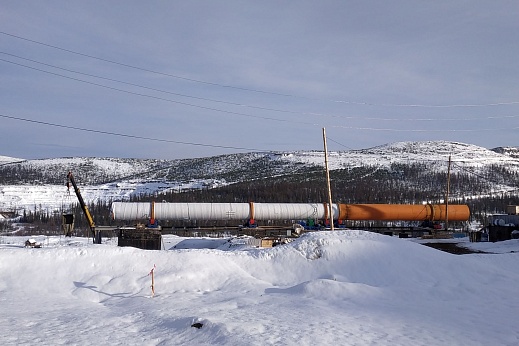 Печь обжига золотосодержащих руд